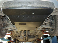 Skid plate for Toyota RAV 4 2000-, 2 mm steel (engine +...