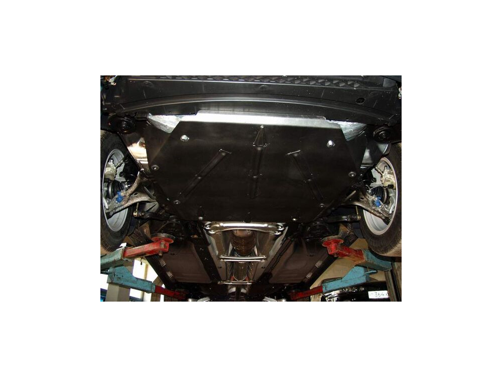 Skid plate for Volvo XC70, 2 mm steel (engine + gear box)