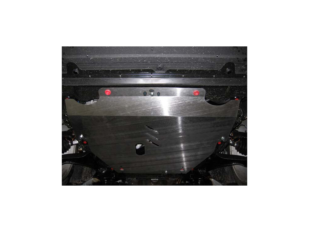 Skid plate for Volvo XC70, 5 mm aluminium (engine + gear box)