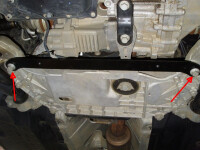 Unterfahrschutz für VW Golf VI / Golf VI Plus, 2 mm Stahl gepresst (Motor + Getriebe)