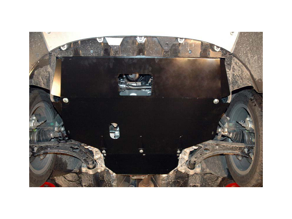Unterfahrschutz für VW Caddy / Caddy Maxi 2003-2015, 2 mm Stahl (Motor + Getriebe)