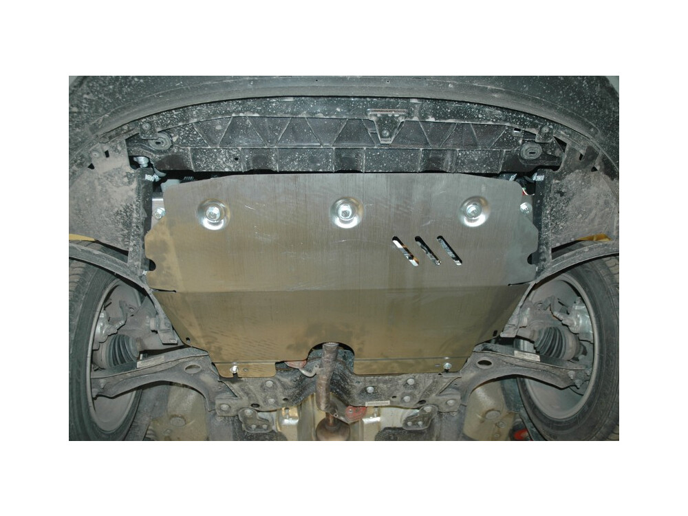 Unterfahrschutz für VW Polo, 2 mm Stahl (Motor + Getriebe)