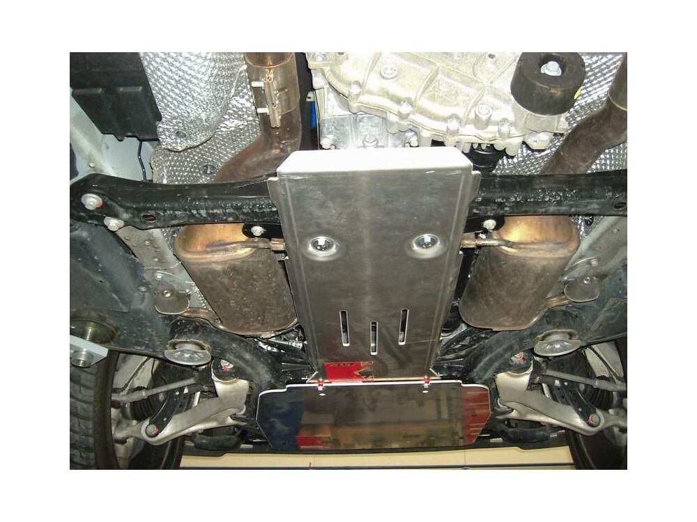 Skid plate for VW Touareg 2010-, 2,5 mm steel (gear box)