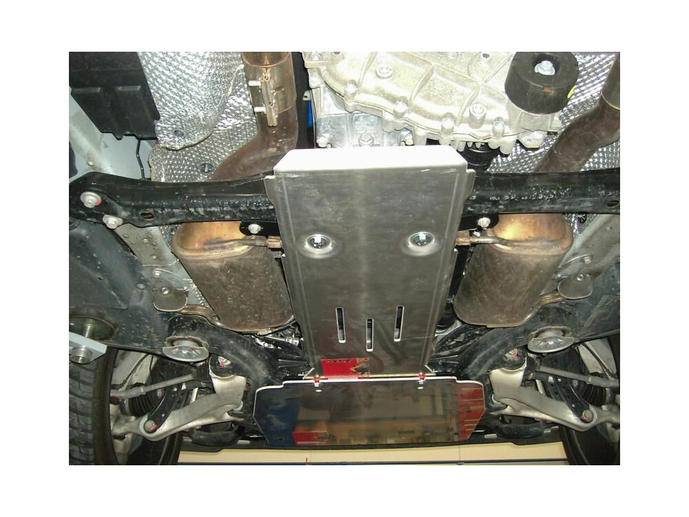 Unterfahrschutz für VW Touareg 2010-, 2,5 mm Stahl gepresst (Getriebe)