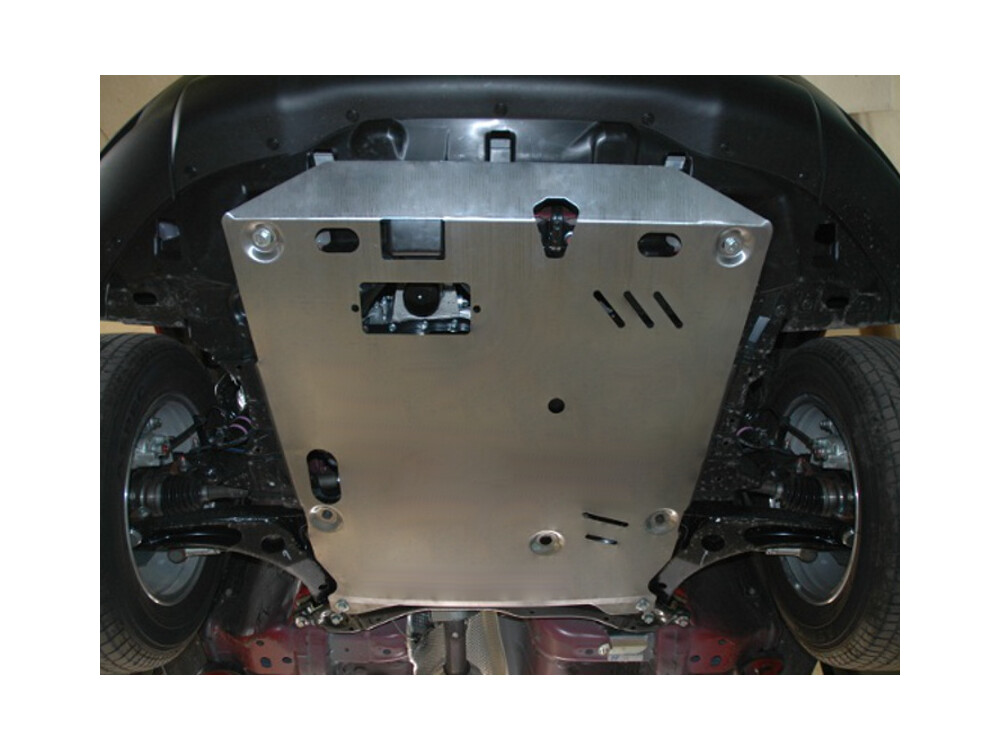 Unterfahrschutz für Citroen C4 Aircross 2012-, 2 mm Stahl (Motor + Getriebe)