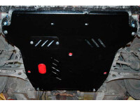 Skid plate for Fiat Sedici, 2 mm steel (engine + gear box)
