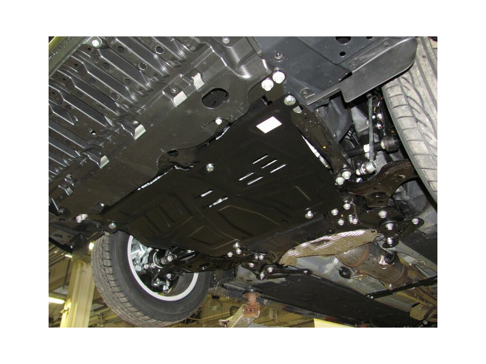Unterfahrschutz für Toyota Verso, 2 mm Stahl gepresst (Motor + Getriebe)