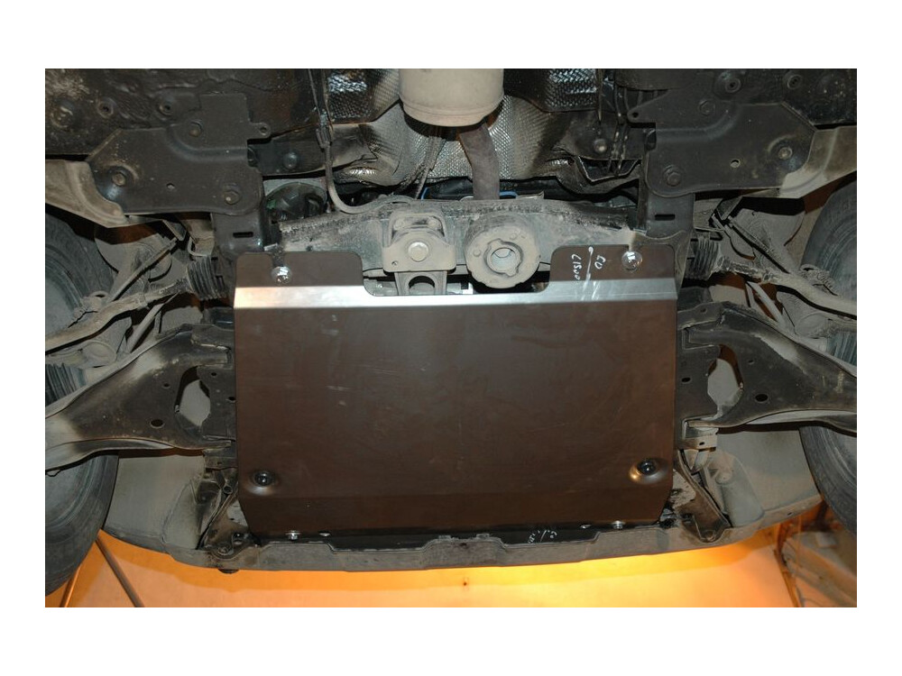 Skid plate for Dacia Duster, 5 mm aluminium (engine + gear box)