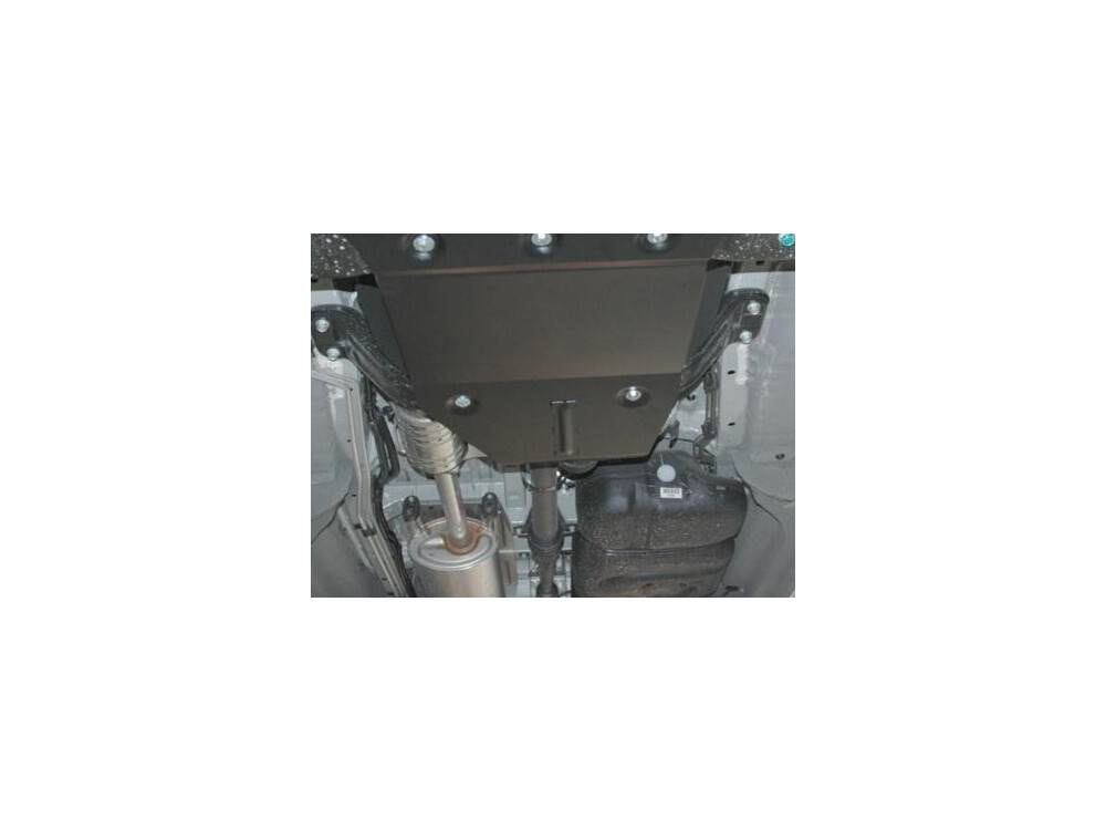 Skid plate for Hyundai H-1 2014-, 5 mm aluminium (gear box)