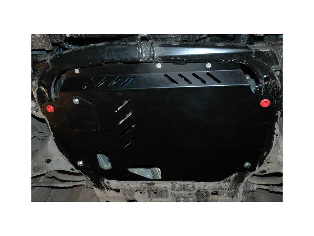 Skid plate for KIA Cerato 2009-, 2 mm steel (engine + gear box)