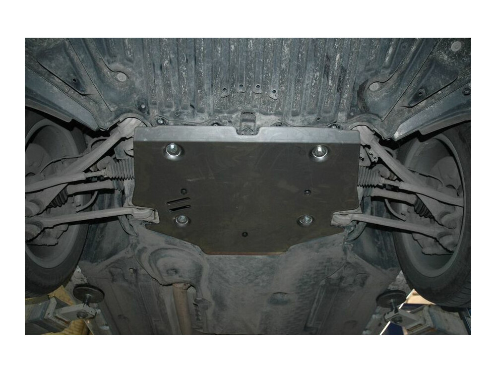 Unterfahrschutz für Mercedes GLK 2012-, 2 mm Stahl (Motor + Getriebe)