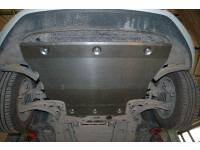 Skid plate for Seat Leon 2013-, 5 mm aluminium (engine +...