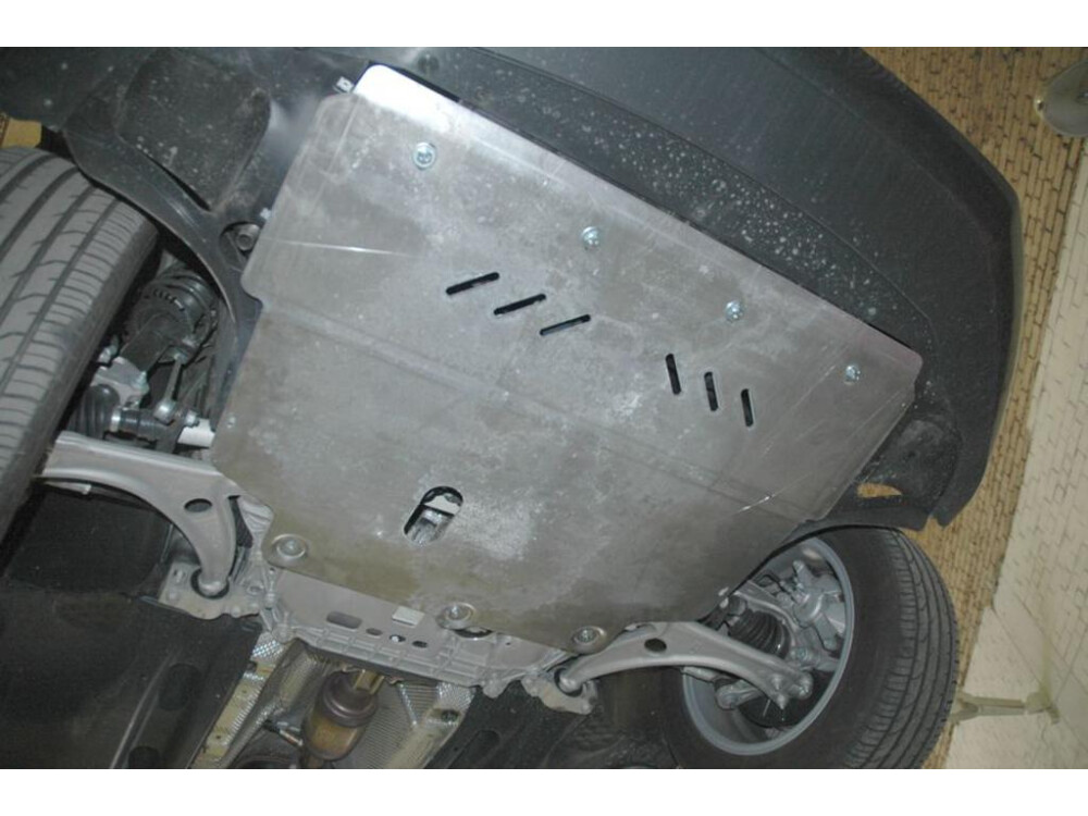 Skid plate for Seat Alhambra 2010-, 5 mm aluminium (engine + gear box)