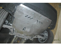 Skid plate for VW Sharan 2010-, 2 mm steel (engine + gear...