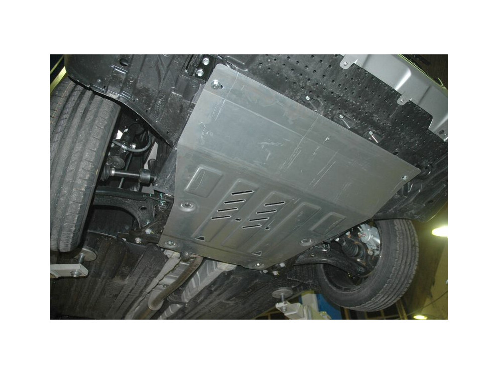Unterfahrschutz für Suzuki SX4 S-Cross 2013-, 4 mm Aluminium gepresst (Motor + Getriebe)