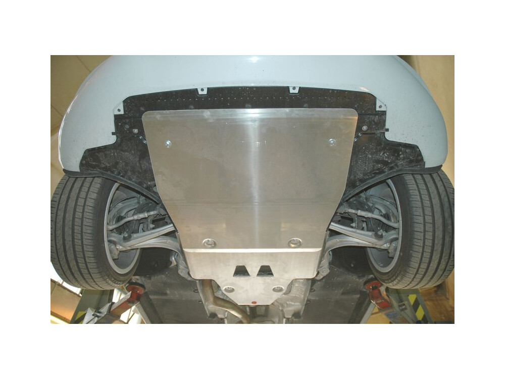 Skid plate for Audi A4 2008-, 5 mm aluminium (engine + gear box)