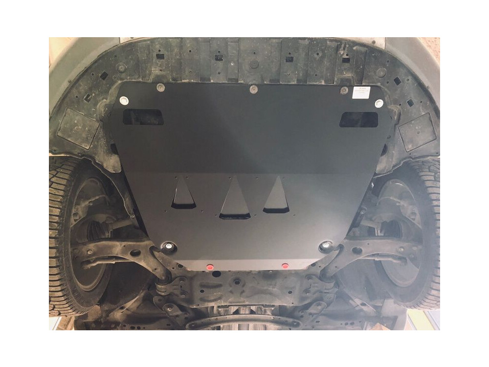 Skid plate for Volvo V40, 2,5 mm steel (engine + gear box)