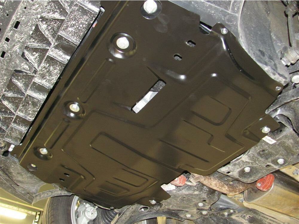 Unterfahrschutz für Audi A1, 1,8 mm Stahl gepresst (Motor + Getriebe)