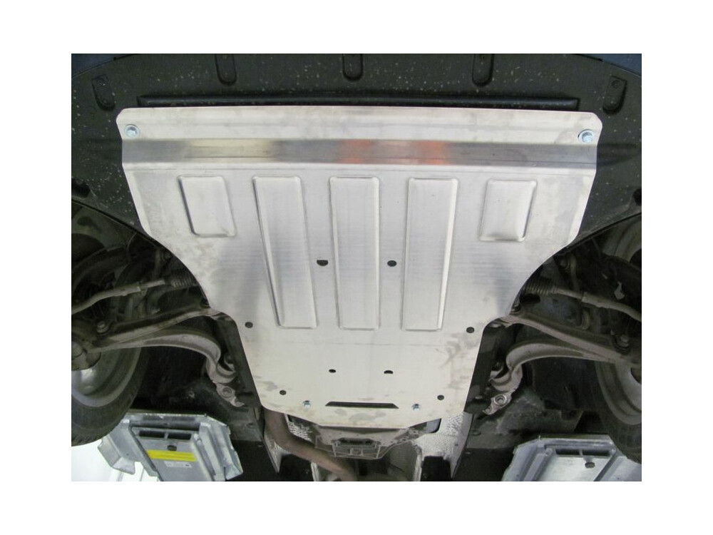 Unterfahrschutz für Audi Q5, 4 mm Aluminium gepresst (Motor + Getriebe)