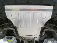 Skid plate for Audi Q5, 4 mm aluminium (engine + gear box)
