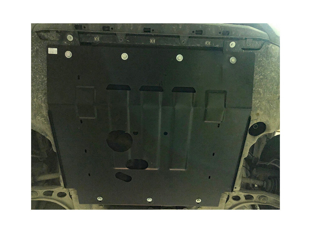 Skid plate for Fiat Ducato 2012-, 3 mm steel (engine + gear box)