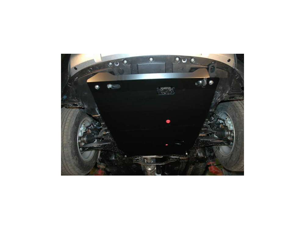 Unterfahrschutz für Peugeot 4007, 2 mm Stahl gepresst (Motor + Getriebe)