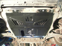 Skid plate for Renault Koleos, 2 mm steel (engine + gear...