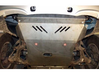 Skid plate for Ssang Yong Rexton W, 2,5 mm steel (engine)