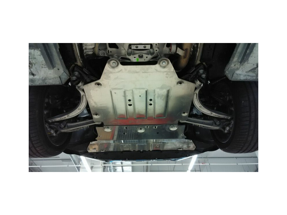Skid plate for Audi A4 2015-, 2 mm steel (gear box)