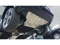 Unterfahrschutz für Audi A4 2015-, 4 mm Aluminium gepresst (Motor)