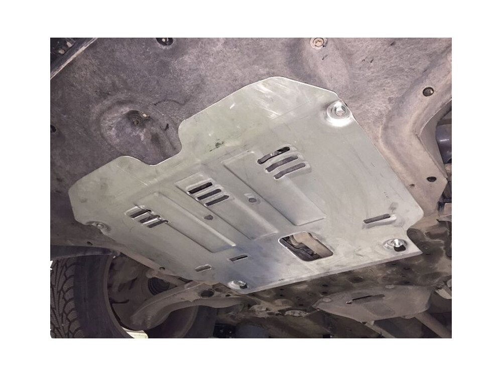 Skid plate for Hyundai Tucson 2015-, 4 mm aluminium (engine + gear box)