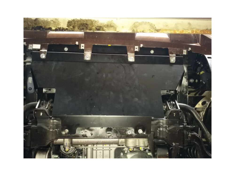 Skid plate for Nissan Navara 2016-, 2,5 mm steel (radiator)