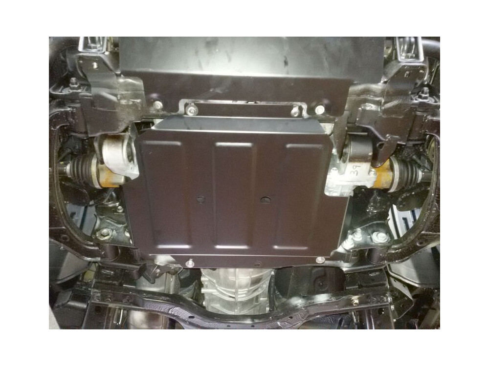 Skid plate for Nissan Navara 2016-, 2,5 mm steel (engine)