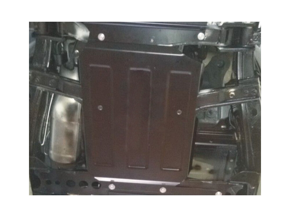 Skid plate for Nissan Navara 2016-, 2,5 mm steel (gear box)