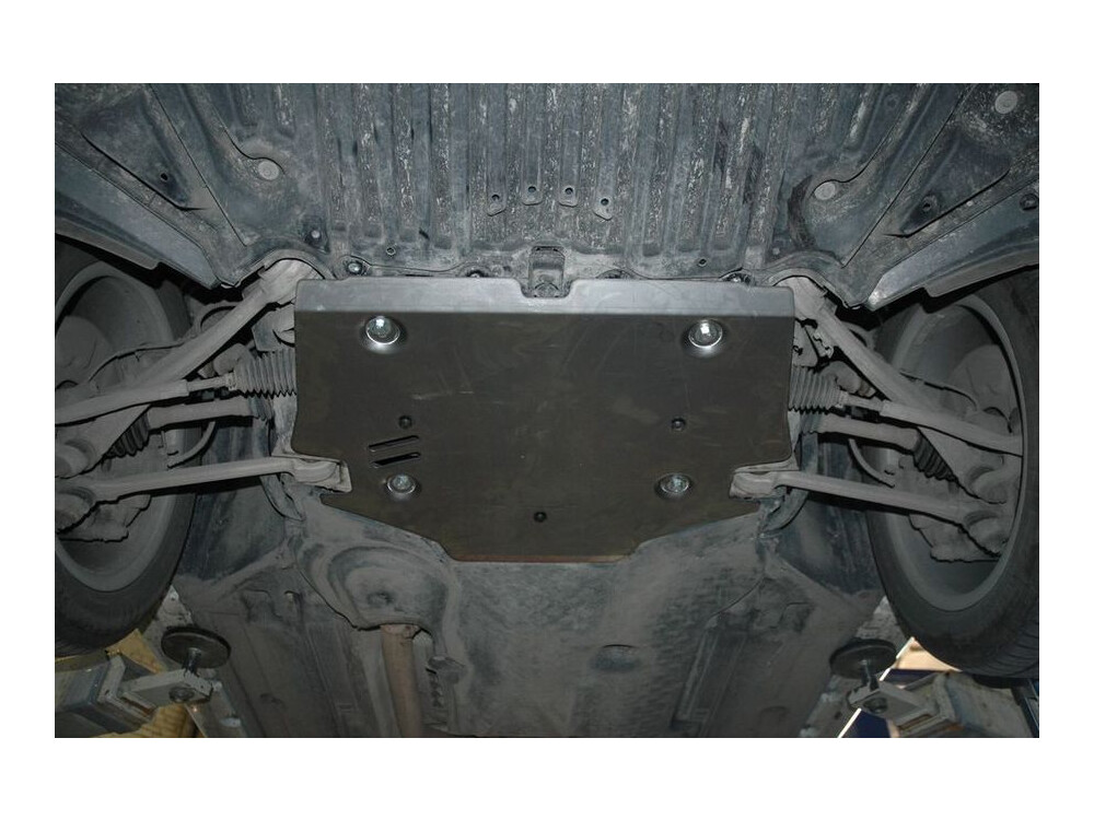 Skid plate for Mercedes C 2011-, 2 mm steel (engine + gear box)