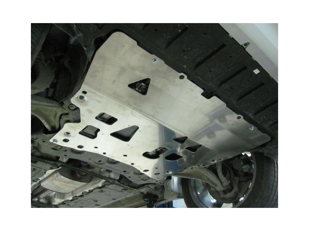 Unterfahrschutz für Volvo XC90 2015-, 5 mm Aluminium (Motor + Getriebe)