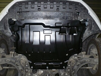 Skid plate for VW Passat B8, 1,8 mm steel (engine + gear...