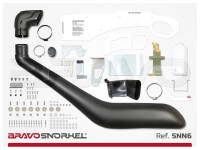 Bravo Snorkel for Nissan Navara D23 NP300 (2016-)