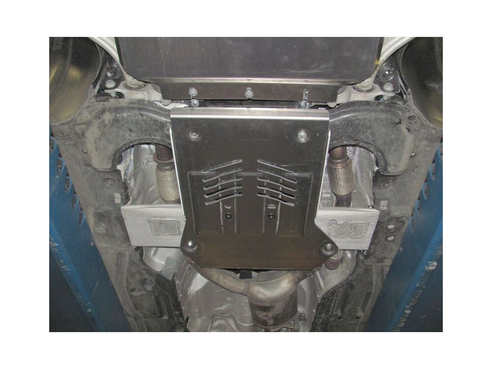 Skid plate for Mercedes GLE 2015-, 4 mm aluminium (gear box)