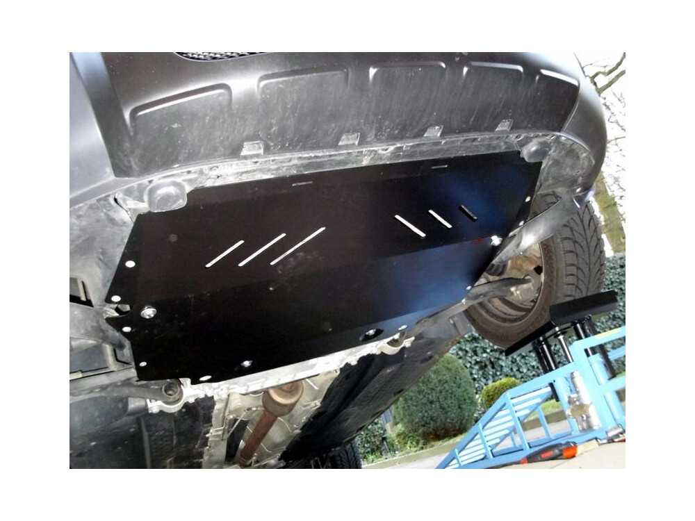 Skid plate for Skoda Superb, 4 mm aluminium (engine + gear box)