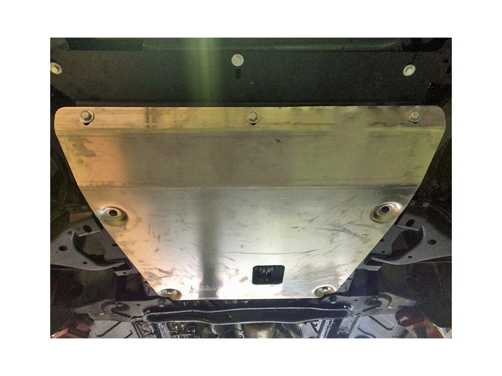 Skid plate for Dacia Duster 2015-, 5 mm aluminium (engine + gear box)