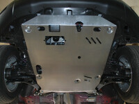 Skid plate for Peugeot 4008, 2 mm steel (engine + gear box)