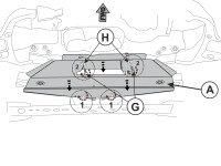 Unterfahrschutz für Mercedes X, 4 mm Aluminium (Getriebe)