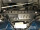 Skid plate for Suzuki Jimny 2018-, 4 mm aluminium (front differential)