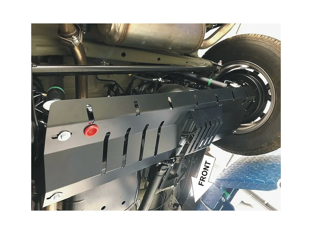 Unterfahrschutz für Suzuki Jimny 2018-, 4 mm Aluminium (Differential Hinterachse)
