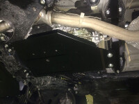 Skid plate for Subaru XV 2018-, 2 mm steel (gear box)