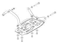 Unterfahrschutz für Subaru XV 2018-, 2 mm Stahl (Differential Hinterachse)