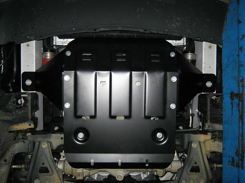 Unterfahrschutz für Mercedes Sprinter 907, 4 mm Aluminium gepresst (Motor)