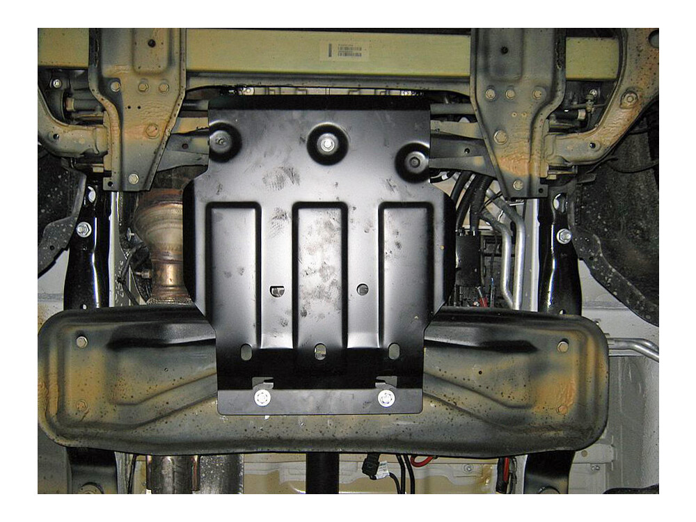 Unterfahrschutz für Mercedes Sprinter 907, 4 mm Aluminium gepresst (Getriebe)