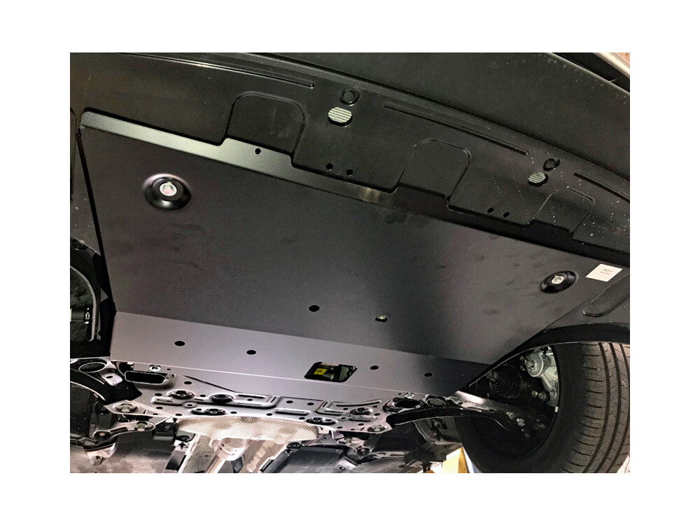 Unterfahrschutz für KIA Ceed 2018-, 4 mm Aluminium (Motor + Getriebe)